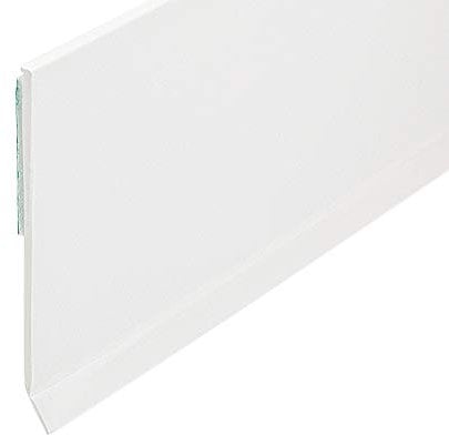 Flachleiste Kunststoffleiste Fensterleiste mit Gummilippe (B: 30mm | L: 50m)