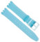Ultradünne Swatch Ersatz 16 mm Uhrenarmband Wasserfest Silikon Gummi Watch Band transluzentes blau