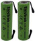 2x Batteria ricaricabile Ni-Mh Stilo AA 1,2V 2600mAh con linguette lamelle terminali a saldare per pacco pacchi batteria