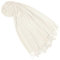 Lorenzo Cana Luxus Pashmina Frauen Schal Schaltuch 50% Kaschmir 50% Wolle vom Merino Lammwolle Kaschmirschal Wollschal Damenschal Frauenwollschal Ivory Creme Weiss 7838777