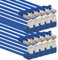 1aTTack.de 366201 Cat.6 Netzwerkkabel Winkel 90 Grad 3,0 m - blau - 10 Stück - Cat6 Patchkabel (SFTP PIMF) 1000Mbit/s Rj 45 Stecker - 10 x 3,0 m Meter blau