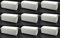 4000 x Falthandtücher Papierhandtücher 25x23cm Handtuch 2-lagig natur 20 x 200 B