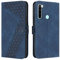 OKZone Funda para Xiaomi Redmi Note 8/Redmi Note 8 2021, PU Cuero Flip Carcasa Fundas Móvil de Tapa Libro Caso Piel PU, Billetera Tarjetero Case Telefono Cubrir Móvil Cover con Cáscara de TPU (Azul)