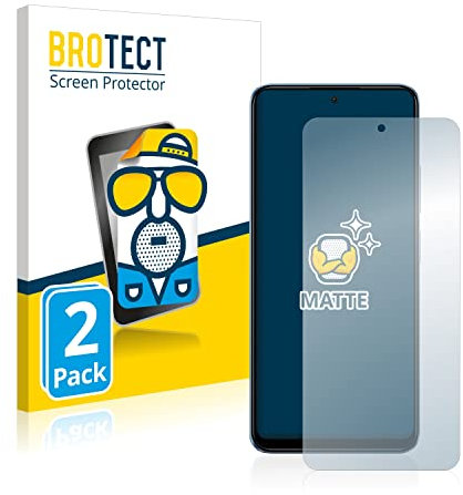 brotect Pellicola Protettiva Opaca per Xiaomi Redmi Note 12 Pellicola Protettiva Anti-Riflesso (2 Pezzi)