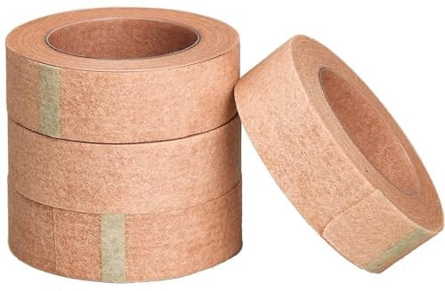 4-Pack of microporous Surgical Tape, Skin Color Adhesive Surgical Tape, Flexible Skin Tape Micropore Tape, Self‑Adhesive Wrap Tape, for Securing a Variety of Catheters for Wound Dressing Care Sports