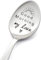 Good Morning My Love Personalised Spoon, Stainless Steel Engraved Coffee Spoon, Teaspoons Engraved Coffee Dessert, Couples Spouse Gift for Wedding Valentines Wife Husband Boyfriend