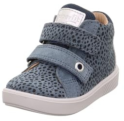 Superfit Baby - Mädchen Supies Lauflernschuh, Blau Pink 8040, 22 EU