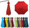 HonunGron UV50+ Tela De Recambio Sombrilla 2 M 2.7M 3M + 6/8 Varillas, Toldo De Repuesto Para Sombrilla De Patio Jardín, Cubierta De Repuesto para Parasol En Voladizo (3m 8 Ribs,Rojo)