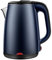 YSACJFD Bollitori, Bollitore Elettrico in Acciaio Inox, Brocca da 1,8 Litri, Ideale per Acqua Calda, 1500W Veloce/Blu/un