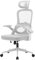 SIHOO M102C ergonomischer Bürostuhl mit Netzrücken, Verstellbarer Lendenwirbelstütze, Kopfstütze, Schreibtischstuhl mit Drehfunktion für Büro und Zuhause (Weiß)