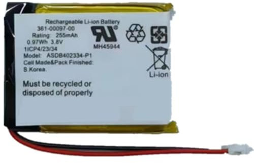 FURFURAKKU 361-00097-00 ASDB402334-P1 Akku für Fenix 5 5X Series 3.8V,255mAh/0.97Wh