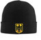 TIOYREVENO Sports Wintermütze mit Deutschlandflagge, Strickmütze für Outdoor-Aktivitäten, mehrere Farben, Unisex, Thermomütze für Herbst und Winter, Alltagsmütze, Schwarz, Einheitsgröße