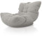 Aiire Relaxo Sitzsack XXL für Kuschelecke - Bean Bag Design mit Füllung - Riesen Sitzsäcke Erwachsene, Sitz Sack Flauschig - Bodenkissen Grob, Bodenstuhl, Bodensessel Grau