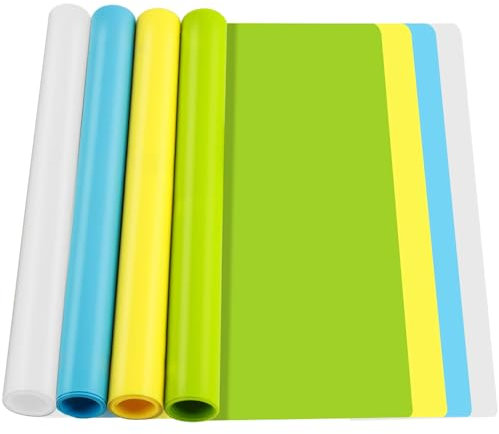 Tappetino in silicone, grandi fogli in silicone A3 per stampi in resina, tovaglietta in silicone per uso alimentare, tappetino per artigianato per liquidi, tappetino per stampi per gioielli in resina,