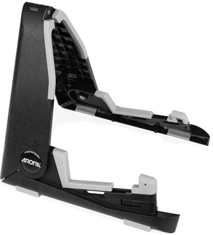 AROMA Supporto per Ukulele, Mandolino, Violino, Piccoli Strumenti Pieghevole e Regolabile con Struttura a Telaio A