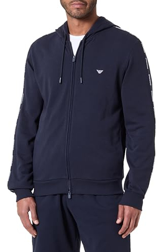 Emporio Armani Herren Hooded Zip Sweatshirt Kapuzenpullover (1er Pack)