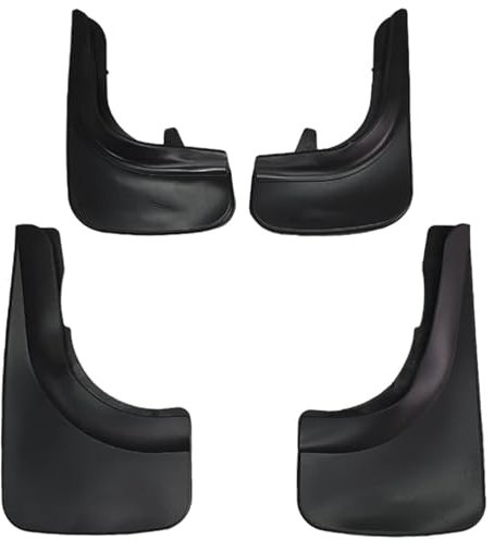 VNUNMALC 4 Pezzi Parafanghi Auto per Fiat Doblo 2000-2024, Paraspruzzi Anteriori Posteriori in ABS Resistente, Protezione Acqua Fango Pneumatici, Senza necessità Forare