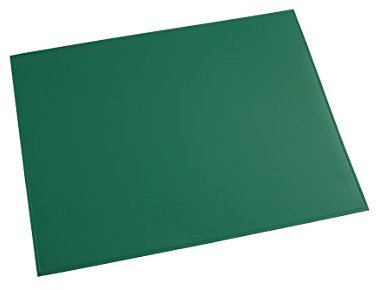 Läufer 40651 Durella Schreibtischunterlage, 52x65 cm, grün, rutschfeste Schreibunterlage für hohen Schreibkomfort, abwischbar