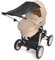 Reer 8411 Sonnensegel, schwarz