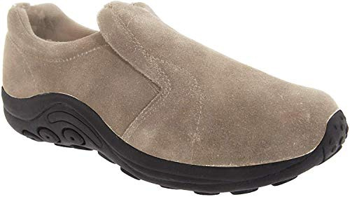 PDQ RYNO Unisex Twin Gusset Jungle Casual Suede Trainers Taupe