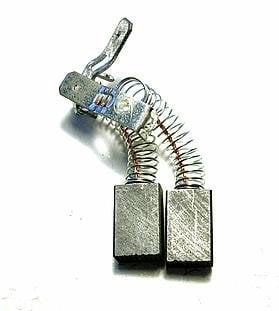 FOXCUP Kohlebürsten für ELU PS 174 C, PS 174 D, 6,4x10x17,5, Grob, Metall