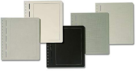 Leuchtturm 331407 Blank album pages - neutral album pages without print for scrapbooks - pack of 50