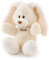 Trudi 8006529181369 - Hase Spieluhr Cremino Elfenbein 26 cm, blau