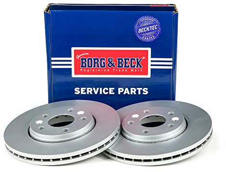 Borg & Beck BBD5391 Brake Disc Pair To Fit Renault TraficIII 1 6dCi 5/14-