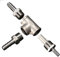 JOKBEN Home Brewing Stainless Steel Diffusion Stone Inline oxygenation Aeration Aerator Kit Oxygenation Diffuser for Wort Chiller Kettle Pump Beer Brewing(Stone Kit)