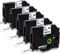 5x MarkField Kompatible Laminiert Schriftband als Ersatz für Brother P-Touch TZ TZe-231 Bänder für PT-H105 H107 H107B H108 H110 H200 H101TB P300BT Cube D210 D400, Schwarz auf Weiß 12mm x 8m