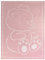 Carpeto Rugs Teppich Kinderzimmer Kinderteppich Babyzimmer für Junge und Mädchen Pastell Spielteppiche Pink Rosa 160 x 230 cm