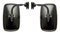 MelTruck® 2x Außenspiegel Rückspiegel 232x145 mm ø15 ø18 E20 Bagger Traktor Spiegelhalter