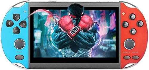 AMITVA Portable Game Console, Retro Game Console with 10000 Classic Games 4.3 Mp5with More Than 20 Kinds Classic Retro Games,Children