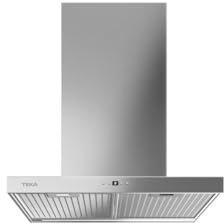 Teka - Campana decorativa de pared con pantalla blanca, 4 velocidades y motor EcoPower - Modelo DSH 686
