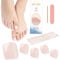 EBANKU 32 PCS Gel Nail Wraps Nagelsticker, Full Wraps Nagelaufkleber Cured Gel Nail Strips Gel Nagellack Aufkleber für Frauen Mädchen Dekoration (#9)