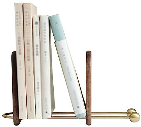 JLXJYS Porte-revues Range Revue Porte revies Magazine Porte-revues en Bois, Bureau Magazine Littérature Bandes dessinées Organisateur de Rangement， pour Salon, Bureau, Salle d'attente Déco Marron