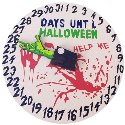 Adventskalender, Kalender, 31 Tage Ornament für Ferienhaus, Spukhaus
