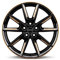 4x Borbet Felgen Alufelgen LX19 8x19 ET40 5x112 black glossy gold spoke rim kompatibel mit Audi A3 A4 A6 A8 Q2 Q3 Q4 RS3 S3 S4 S8 SQ2 TT