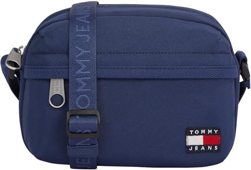 Tommy Jeans Damen Crossbody Bag Tasche Daily Crossover Breiter Tragegurt, Blau (Velvet Blue), Einheitsgröße