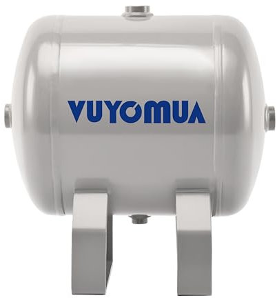 Carbon Steel High Pressure Mini Small Portable Air Tank Air Reservoir Storage Tank (3LB-CG) (12L)