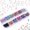 2000 Pcs Rhinestones, 2mm Round Crystal Gems Rhinestones, Colorful Rhinestones for Nail Art Decorations, Clothes, DIY Craft, 12 Color (2mm-Colourful)