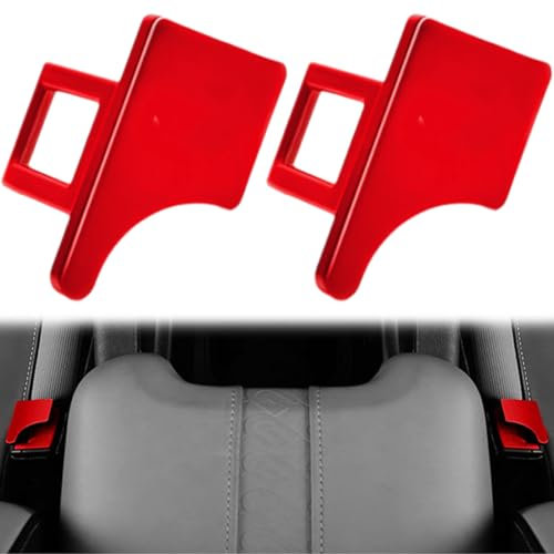 XBFOCNH 2pcs Clip per Cinture di Sicurezza, Clip Universali per Cinture di Sicurezza per Veicoli, Berline, Supercar, SUV, Adatte per la Maggior Parte delle Parti Dell'auto