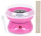 Holdfiturn Candy Floss Machine Professional Automatic Candy Floss Maker Machine Round Cotton Sugar Machine Kit for Birthday Parties Children's Day Christmas Day and Wedding Party (Pink)