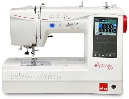 Elna 808 eXpressive Computer Näh- und Stickmaschine