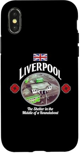 Roundabout Shelter Liverpool Case for iPhone X/XS