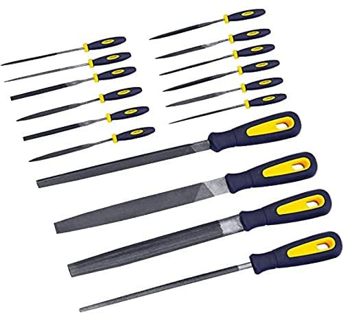 Rolson 24779 - Set di 16 lime con custodia