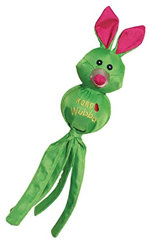 KONG – Wubba Friends Ballistic – Zerrspielzeug aus Nylon – Kleine Hunde (verschiedene Figuren)