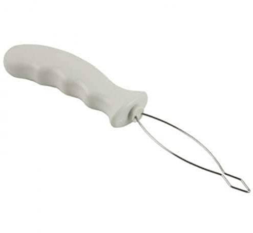 HOMECRAFT Kings Button Hook, Easy to Use Dressing Aid, Fasten Buttons Independently, Comfortable Contoured Handle, Arthritis, Painful Grip, Weak Grasp, One Handed, (Eligible for VAT Relief in the UK)