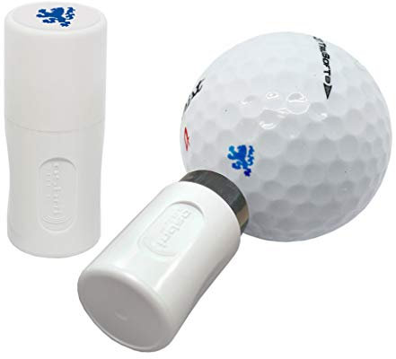 Asbri Golf Lion Ball Stamper - Blue