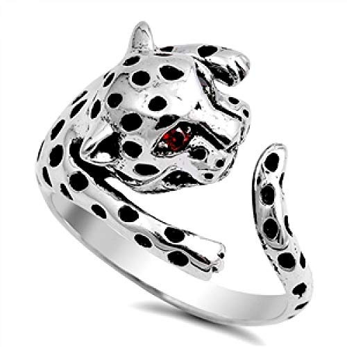Kleine Schätze - Damen Ring - 925 Sterlingsilber Tiger